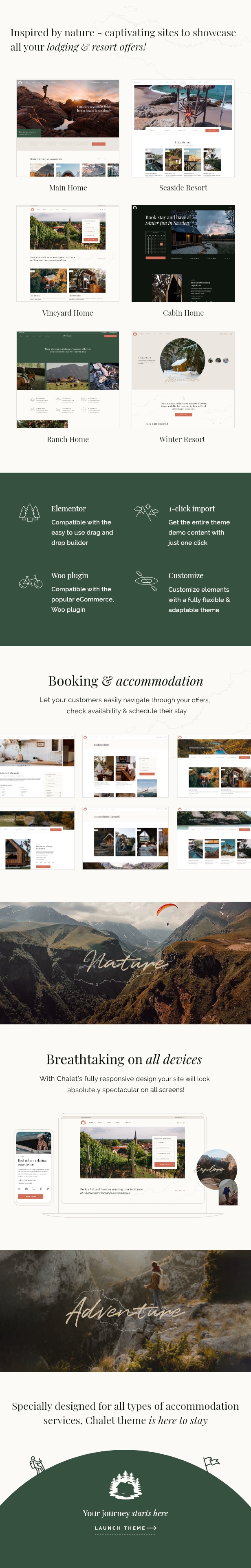 Chalet - Travel Accommodation Booking WordPress Theme - 2